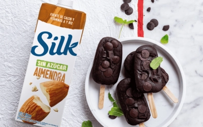 Paleta de brownie de chocolate