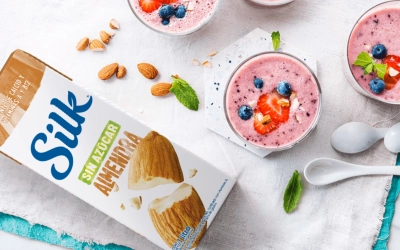 Pink Smoothie de almendra