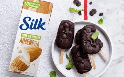 Paleta de brownie de chocolate