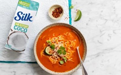 Spaghetti picante con coco